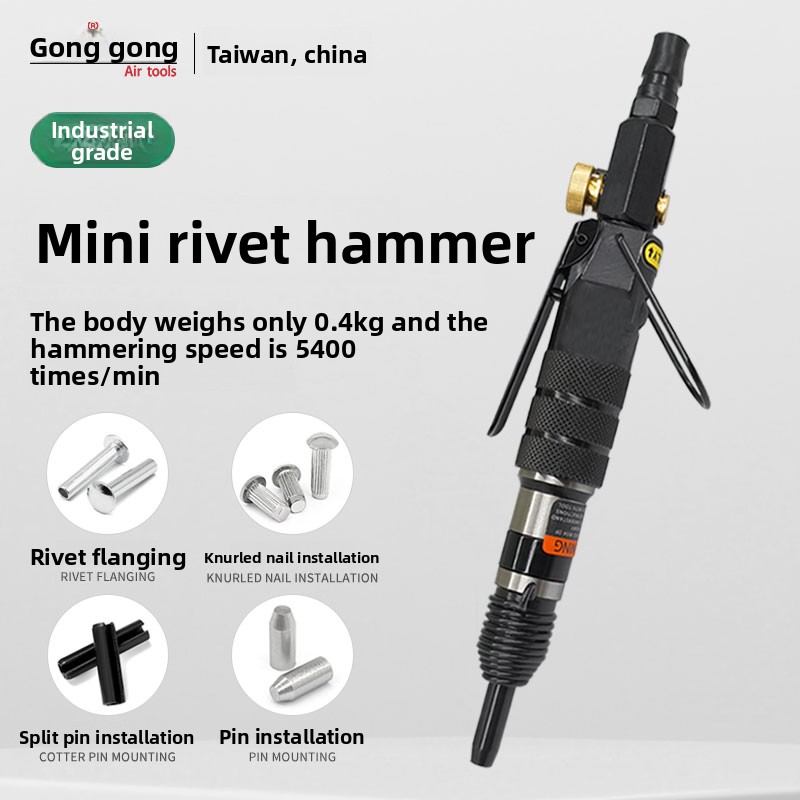 Rivet Gun Air - Gongke Pneumatische Mini-Nietpistole zur Installation von