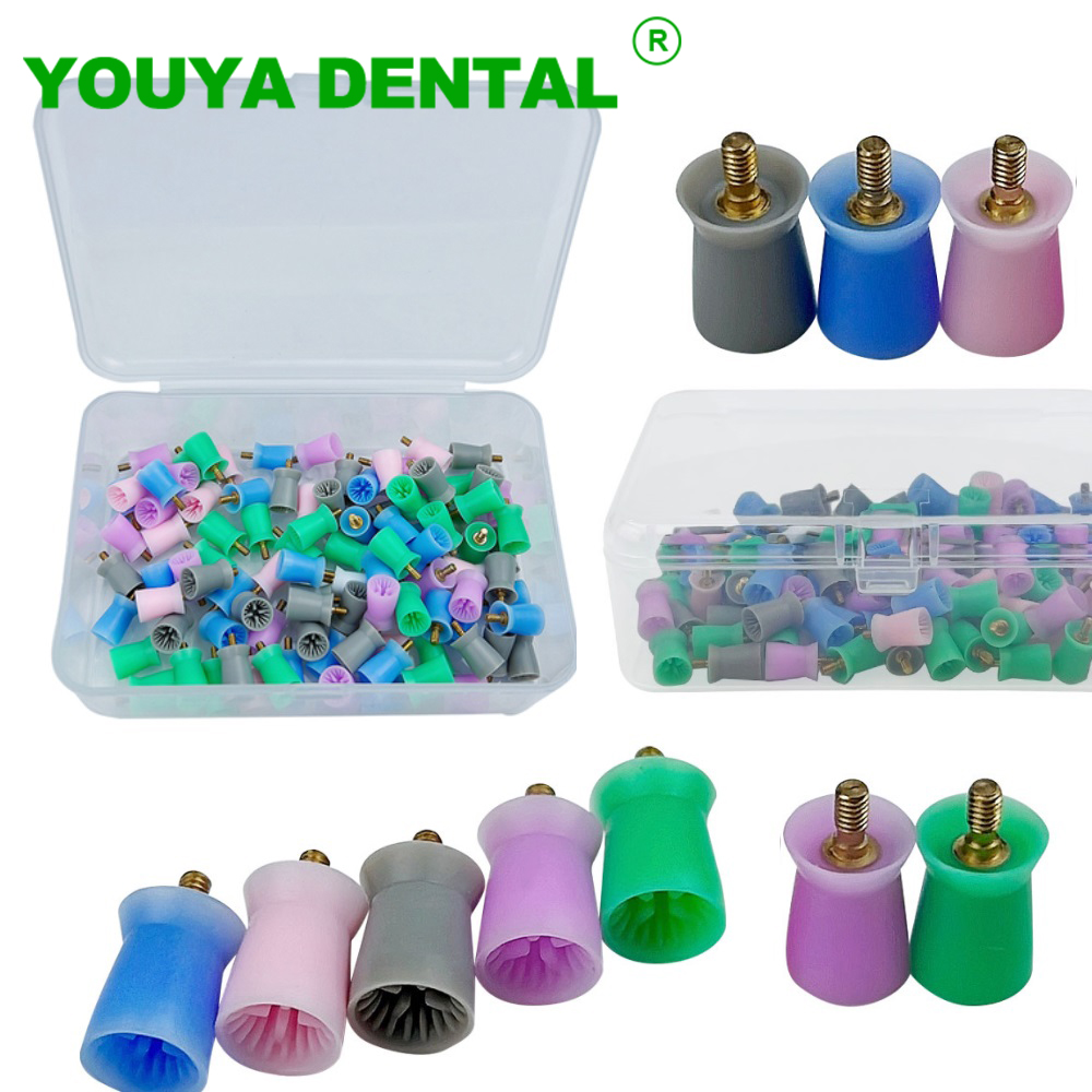 Orbital Polisher Da - 100 Stück/Box Dental Prophylaxekelche zum Einschrauben/verschraubbar