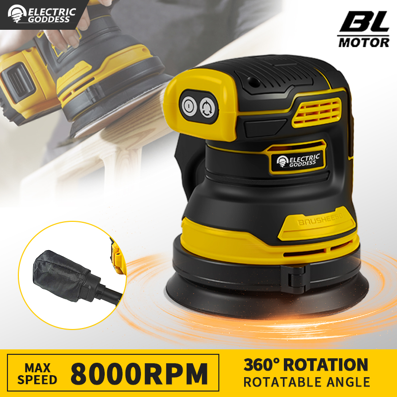 Orbital Polisher Da - Elektrische Göttin Bürstenlosen Sander Disc 8000rpm