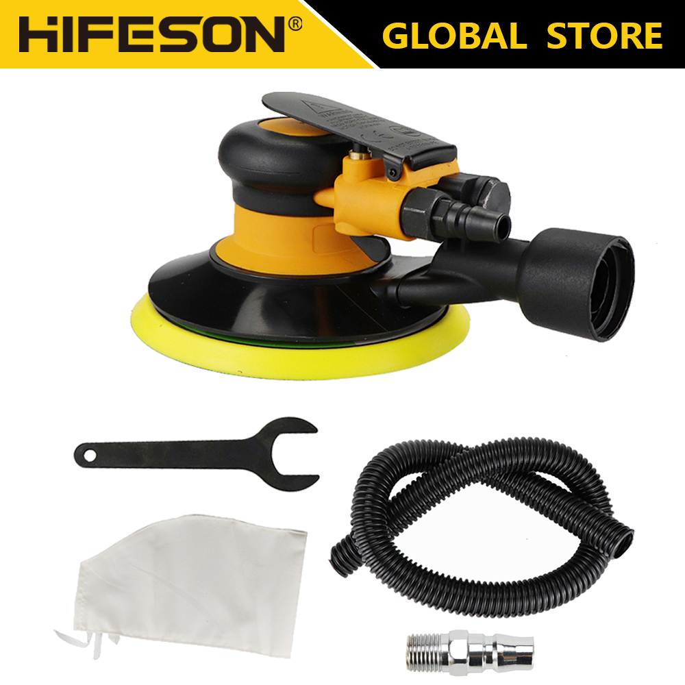 Orbital Polisher Da - Air Sander Polierer mit Staubsaugen 6''