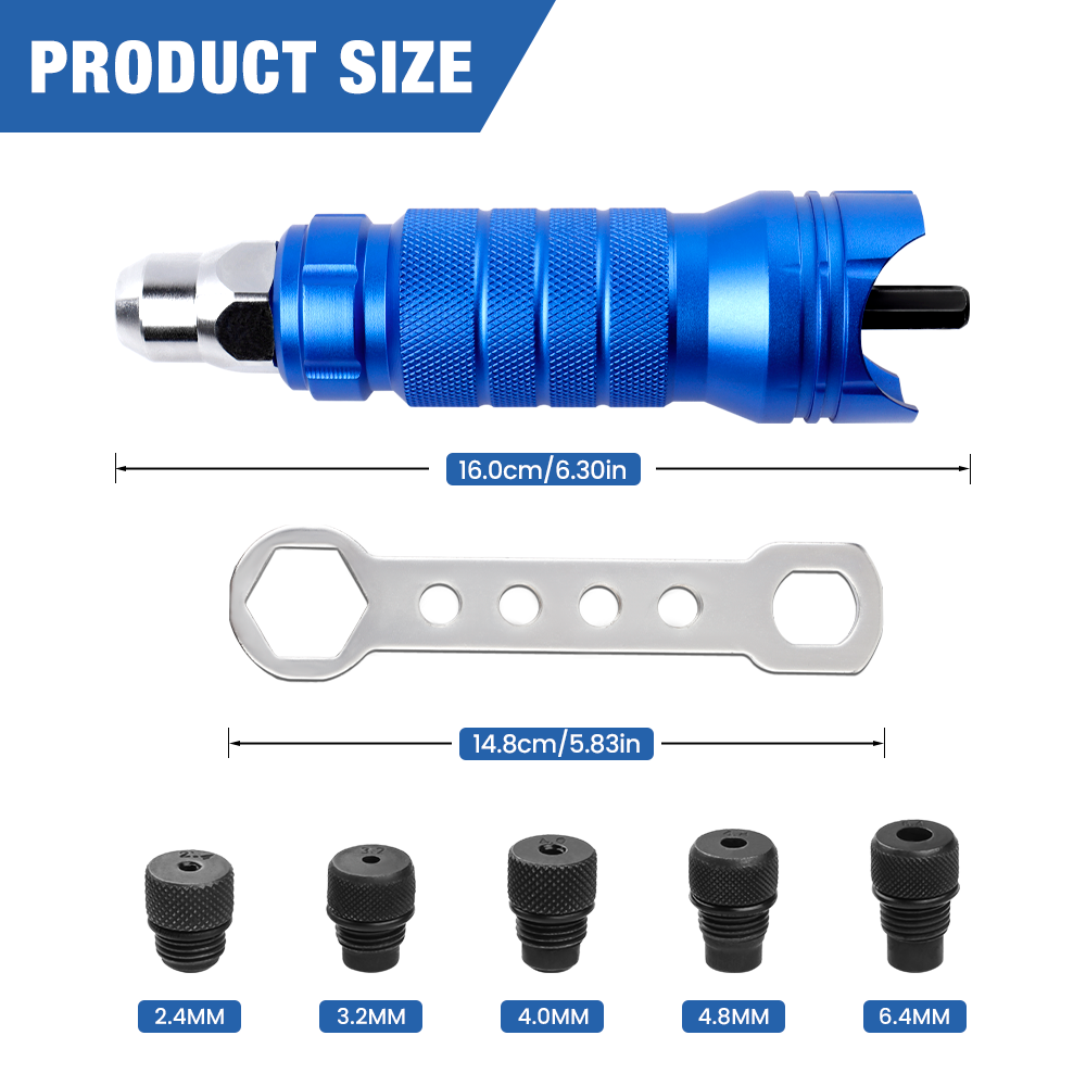 Nietpistole, 2,4 mm, 3,2 mm, 4 – Rivet Gun Air Bewertung und Preis