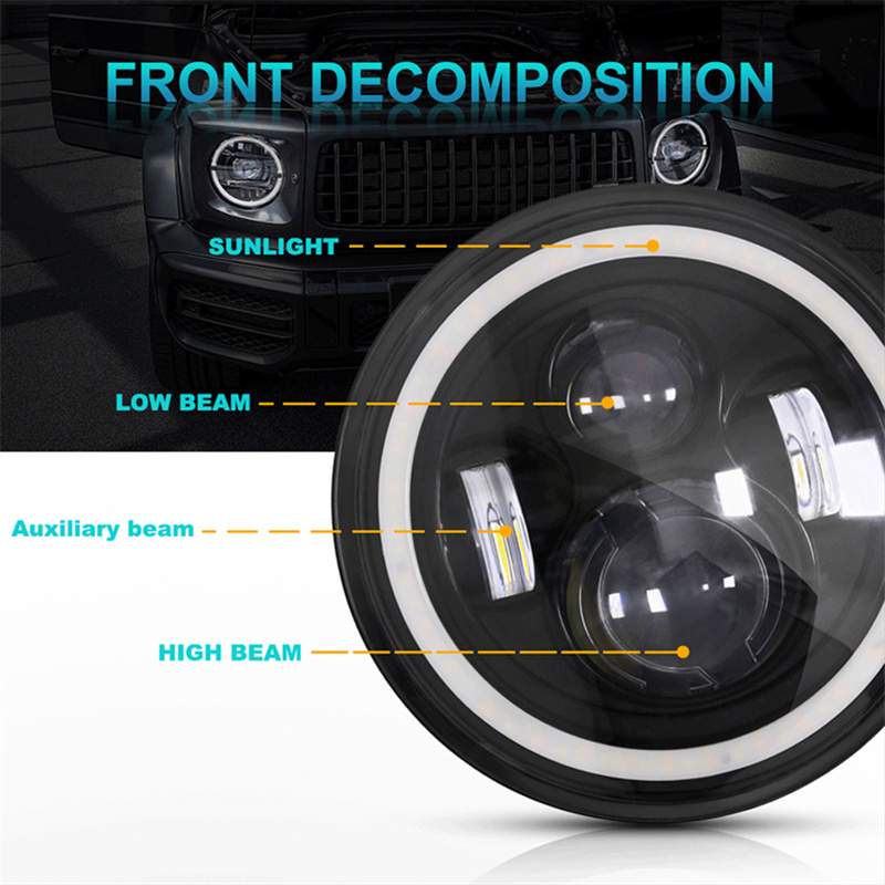 7-Zoll-LED-Scheinwerfer, weiße – Headlight Aiming Tool Bewertung und Preis