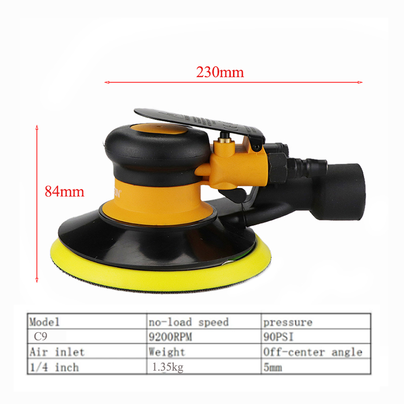 Air Sander Polierer mit Staubs – Orbital Polisher Da Bewertung und Preis
